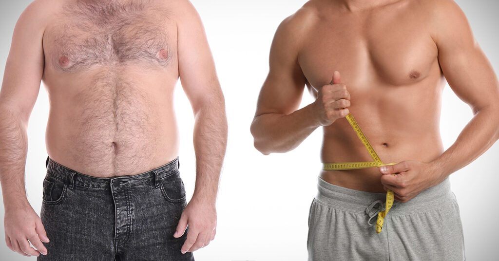 men and lipo